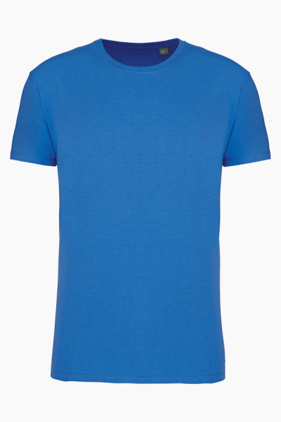 T-shirt personnalisable Belibrod en coton bio - Couleur bleu vue ghost packshot - Marque Kariban
