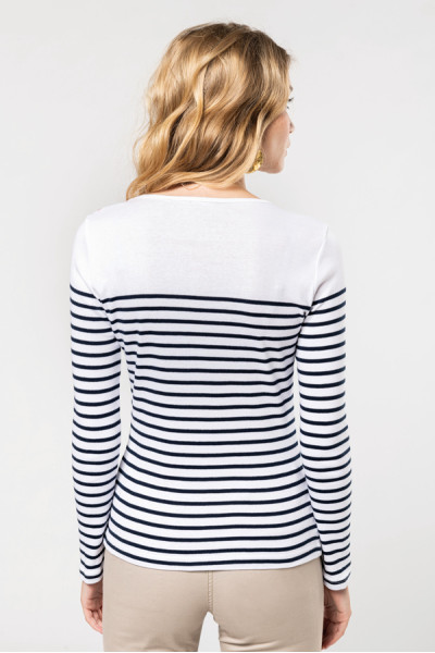 Marinière manches longues femme