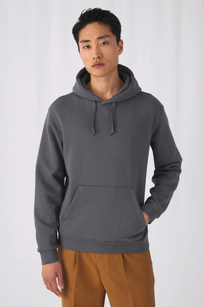 Sweat-shirt personnalisable à capuche - Unisexe - Vue de face - Couleur gris - Marque B&C Sweat-shirt personnalisable à capuche - Unisexe - Vue de face - Couleur gris - Marque B&C