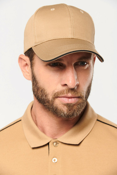 Casquette liseré contrasté