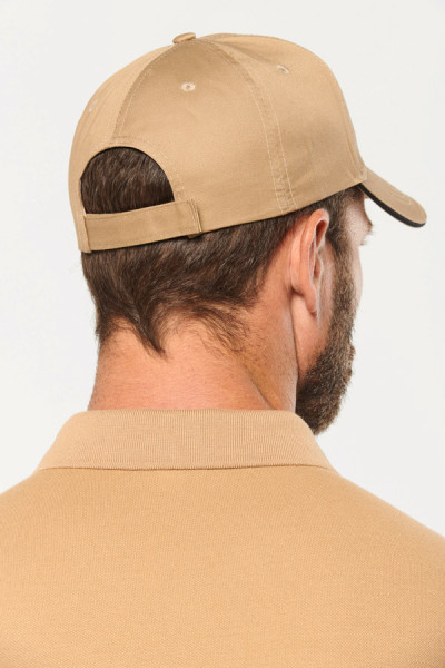 Casquette liseré contrasté