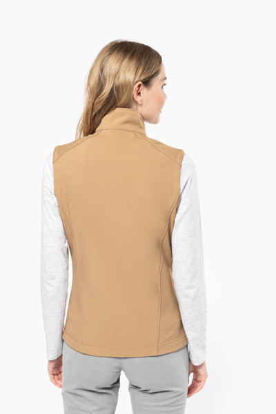 Bodywarmer softshsell - Vue de dos - Couleur Camel - Marque Kariban Bodywarmer softshsell - Vue de dos - Couleur Camel - Marque Kariban