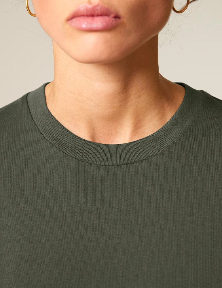 Tshirt manches longues unisexe sfm204 glazedgreen focus