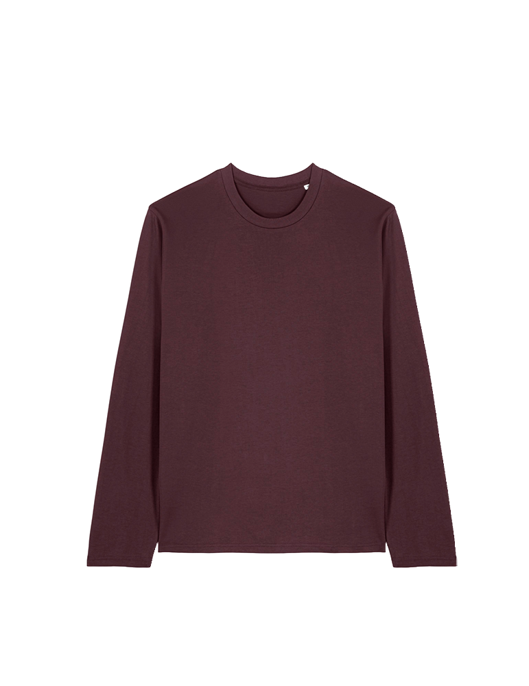 Tshirt manches longues unisexe sfm204 redbrown article