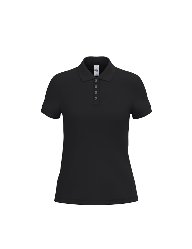Polo piqué manches courtes femme IB221 idealblack article
