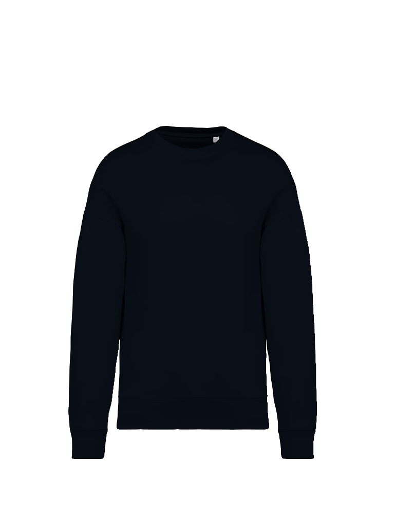Sweat oversize coton unisexe ns407 black article