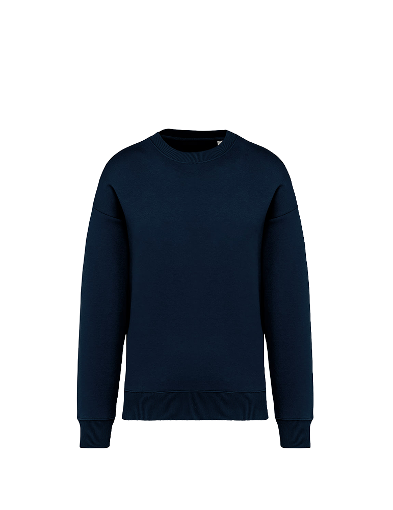 Sweat oversize coton unisexe ns407 navyblue article