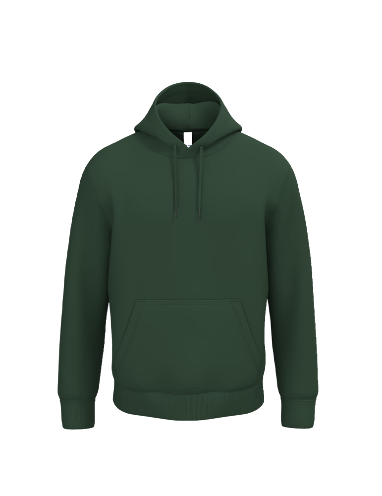 Sweat capuche unisexe IB402 idealforestgreen article