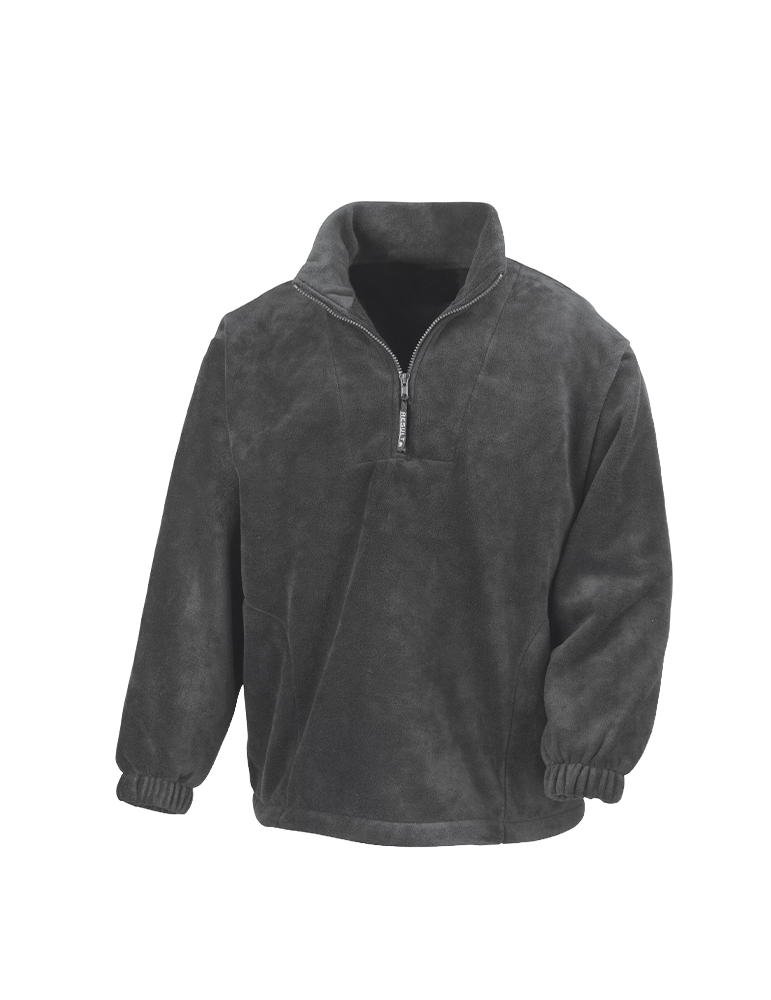 Polaire col zippé unisexe R33 oxfordgrey article