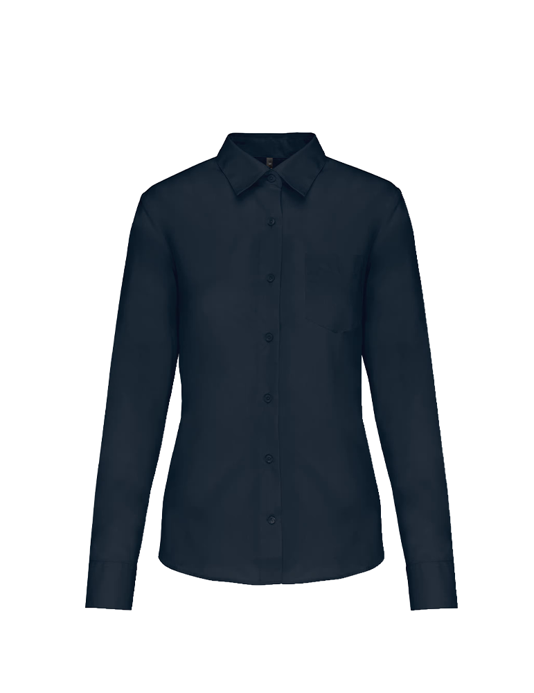 Chemise popeline femme k549 navy article