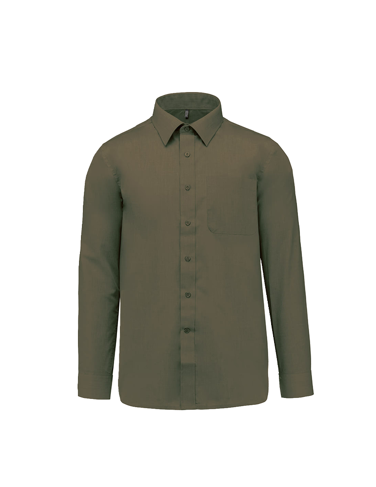 Chemise popeline homme K545 lightkhaki article