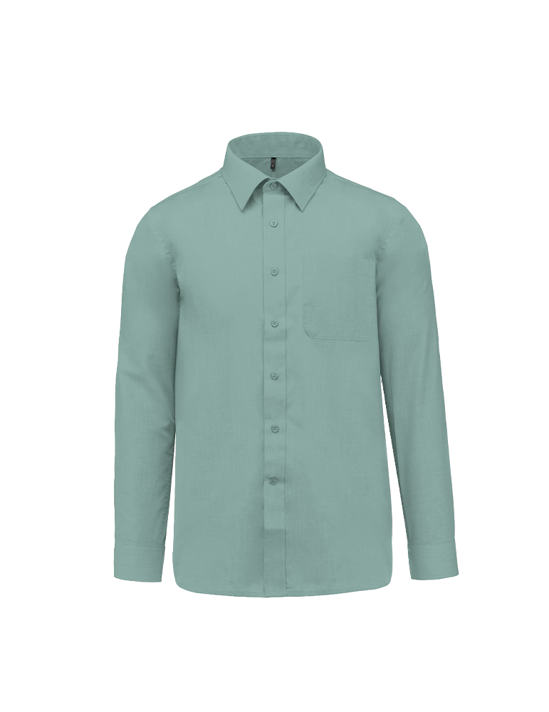 Chemise popeline homme K545 sage article