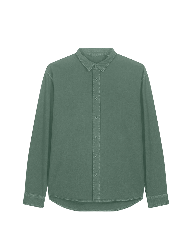 Chemise coton unisexe STW975 greenbay article