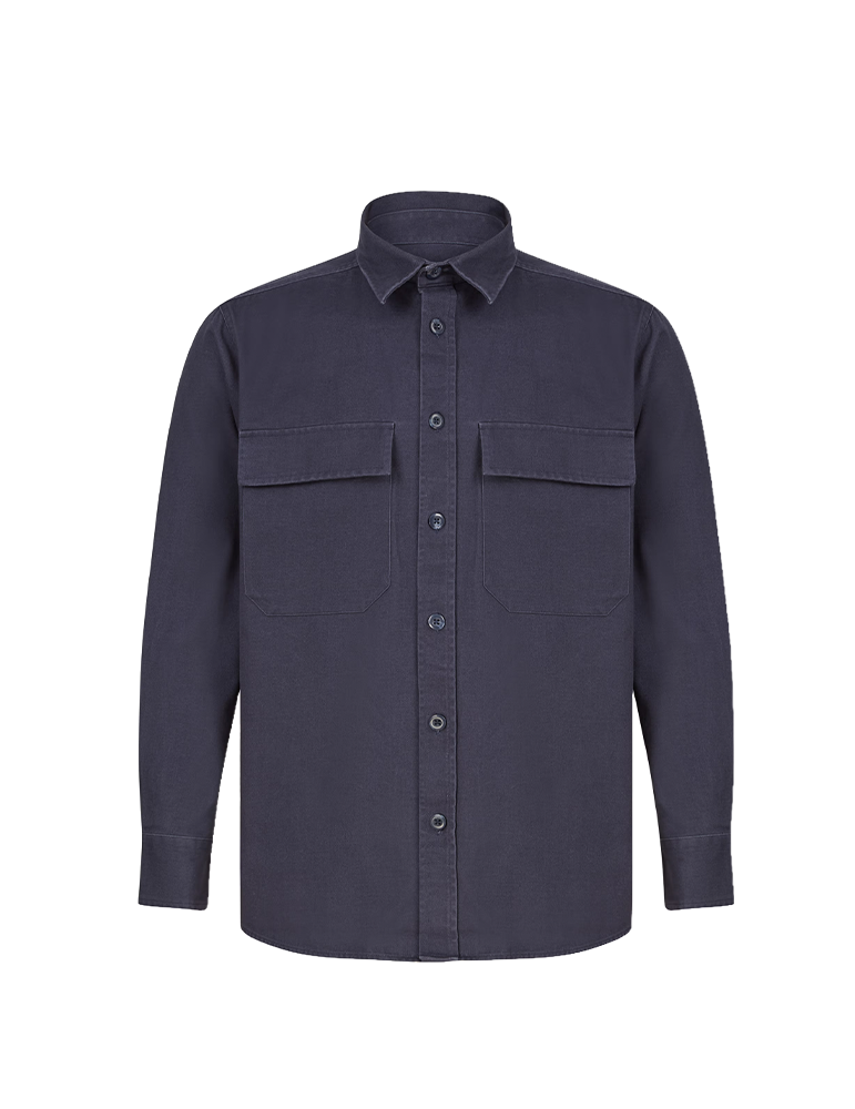 Surchemise coton FR054 navy article