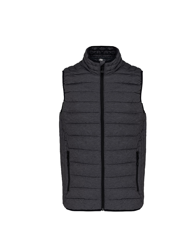 Doudoune sansmanches homme K6113 marldarkgrey article