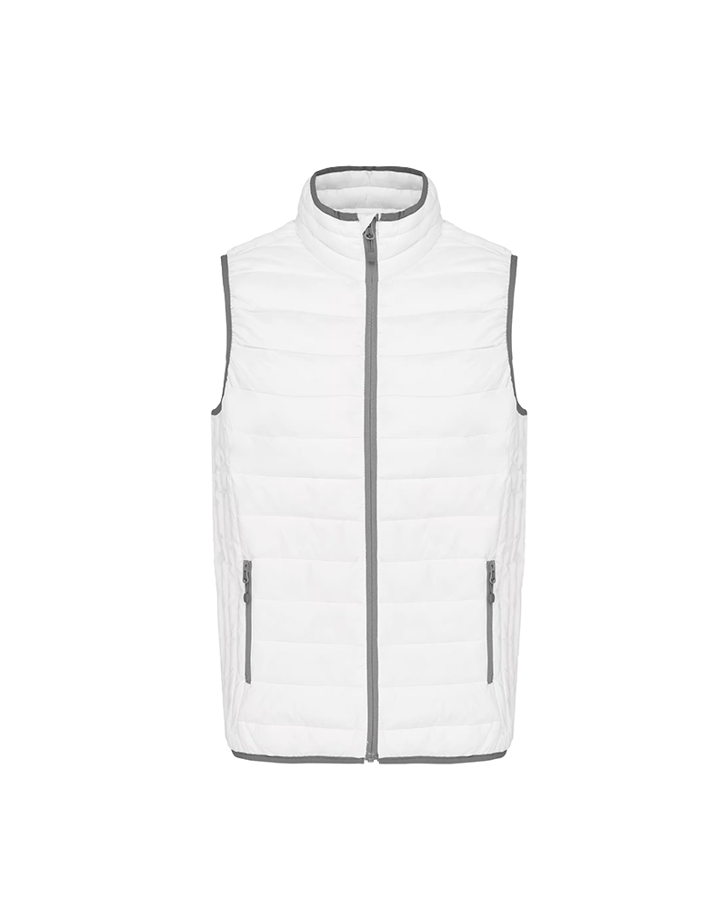 Doudoune sansmanches homme K6113 wihte article