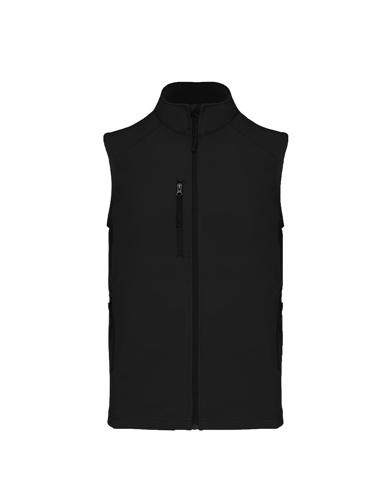 Veste softshell manches courtes homme K403