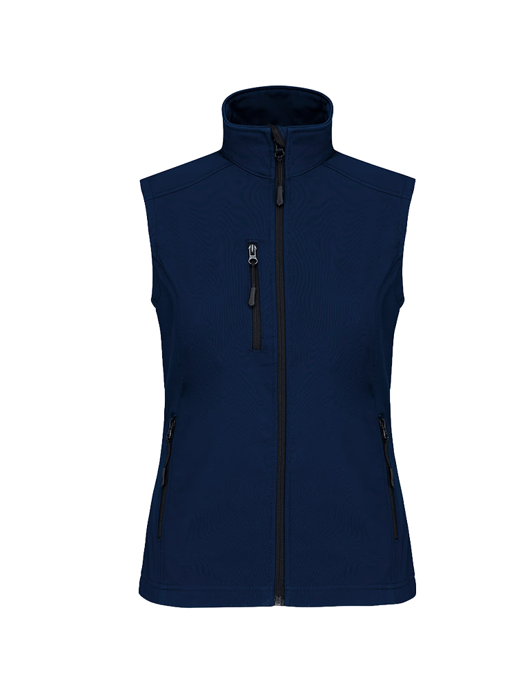 Veste softshell manches courtes femme K404
