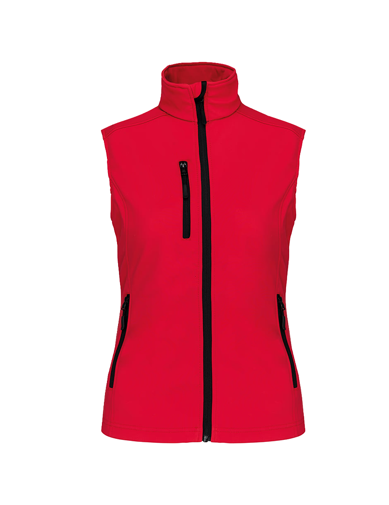 Veste softshell femme K404 red article