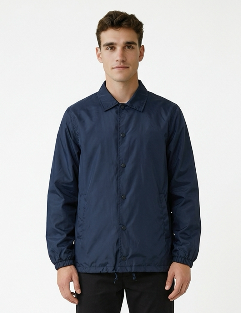 Coupe vent ecoresponsable unisexe ns601 navy mannequin