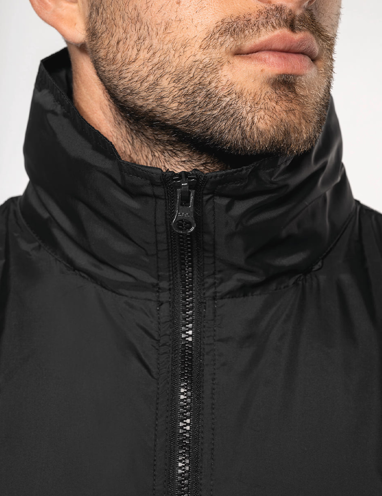 Coupe vent doublé unisexe K687 black focus