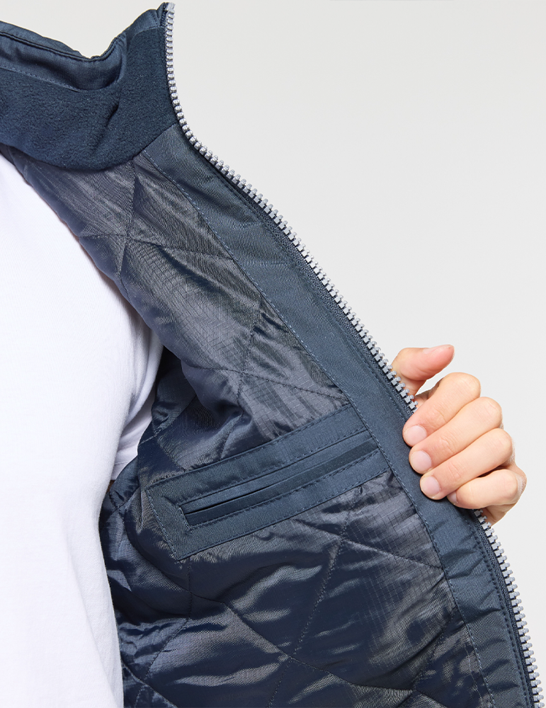 Blouson technique homme pk535 poche interieure gauche