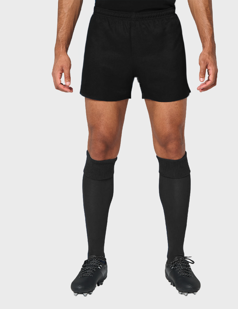 Short sport unisexe pa136 black focus