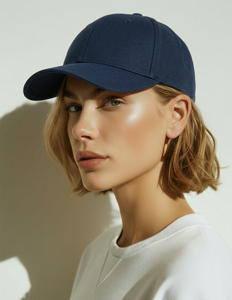 Casquette coton classique b65 frenchnavy mannequin