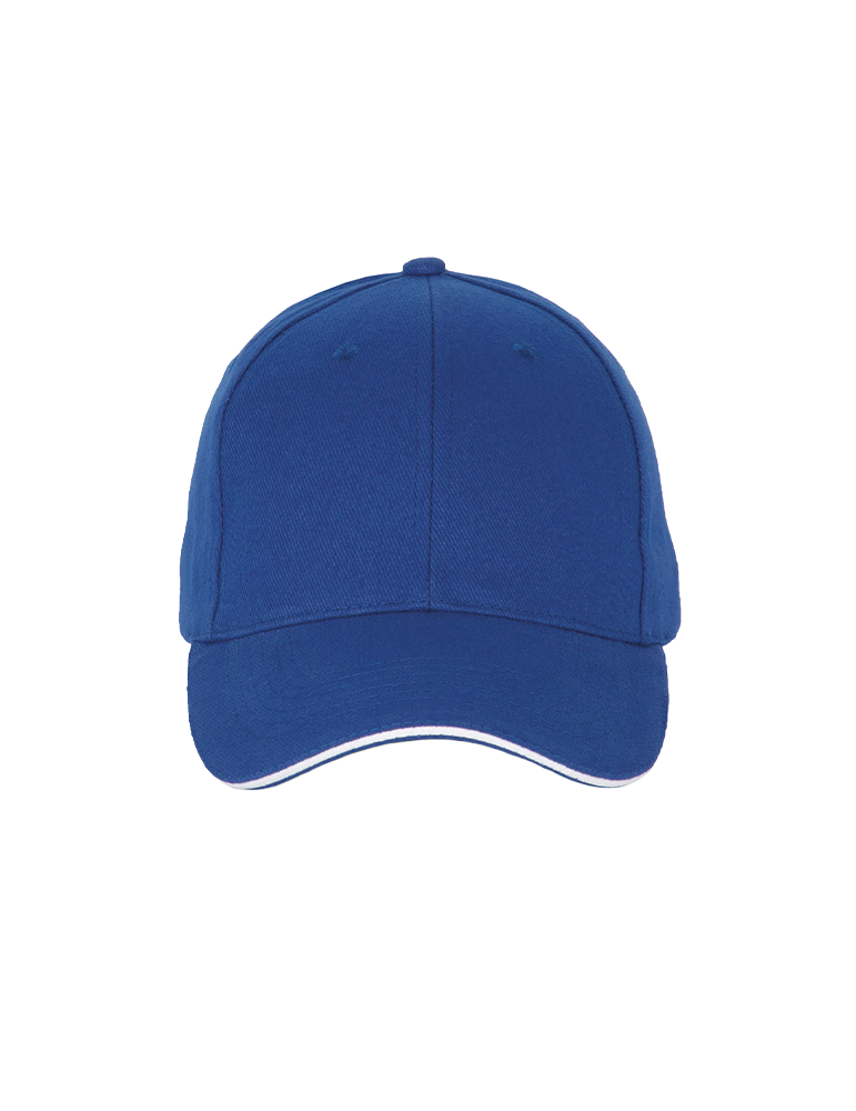 Casquette contrastee KP185 royalblue white article