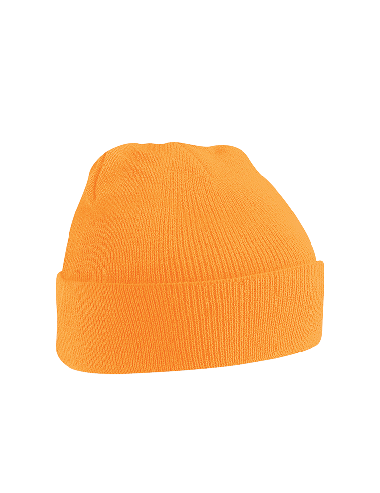 Bonnet à revers fluorescentorange B45 article