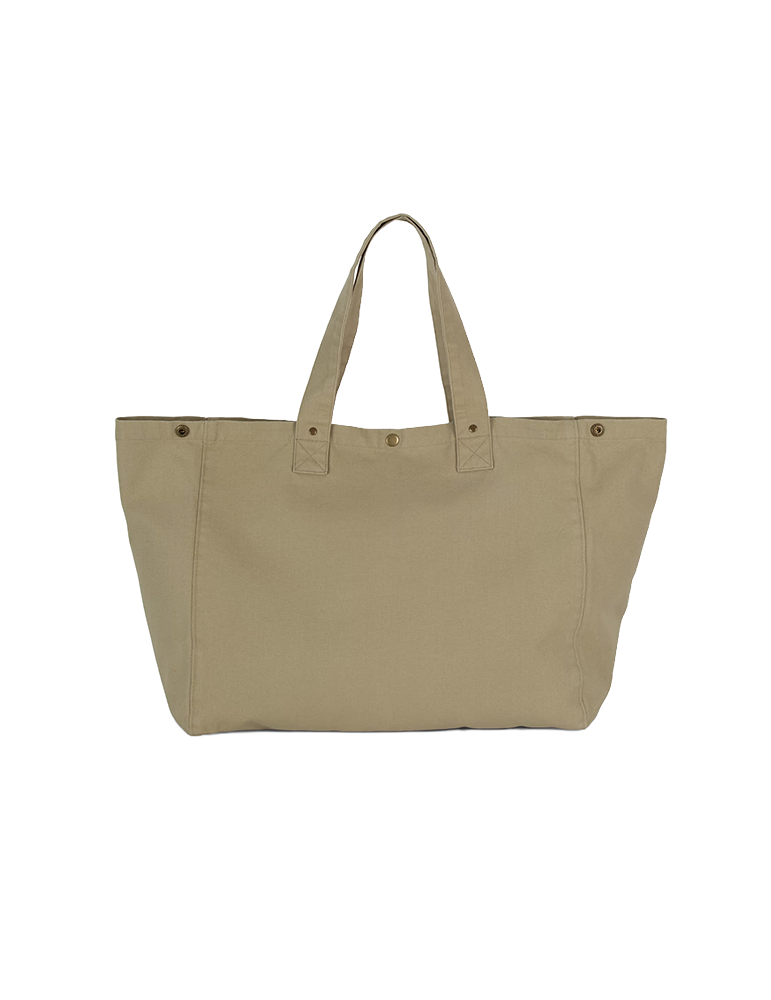 Sac shopping coton delave ki3208 washedolivegray article