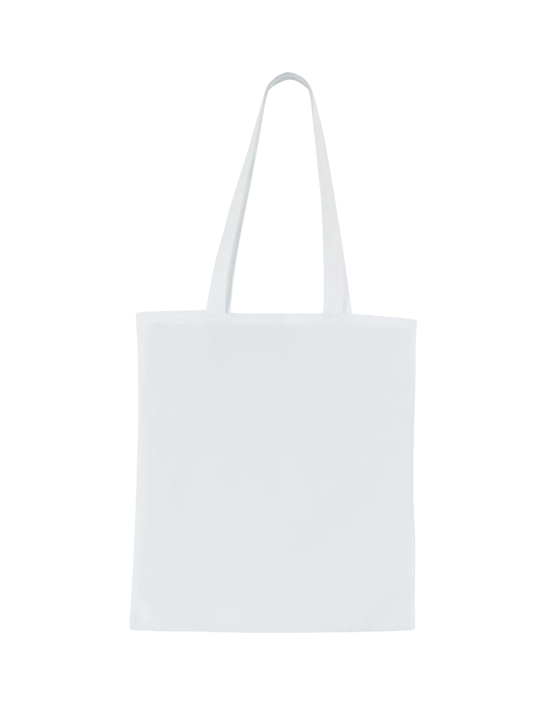 Totebag coton longues anses KI3223 white article