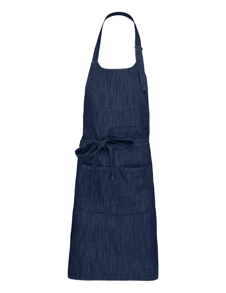 Tablier polycoton poche k890 denim article