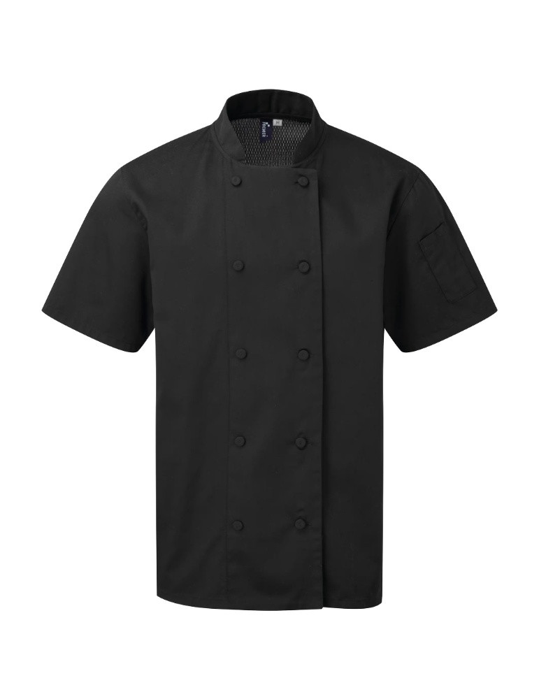 Veste cuisine PR902 black article