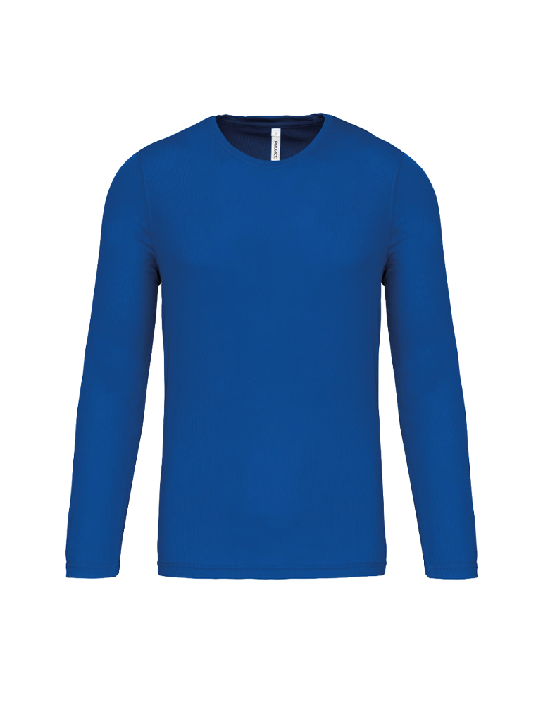 T shirt homme sport manches longues PA443 sportyroyalblue article