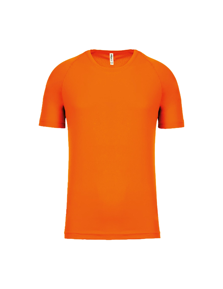 T shirt manches courtes sport homme PA438 fluorescentorange article