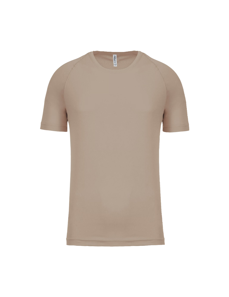 T shirt manches courtes sport homme PA438 sand article