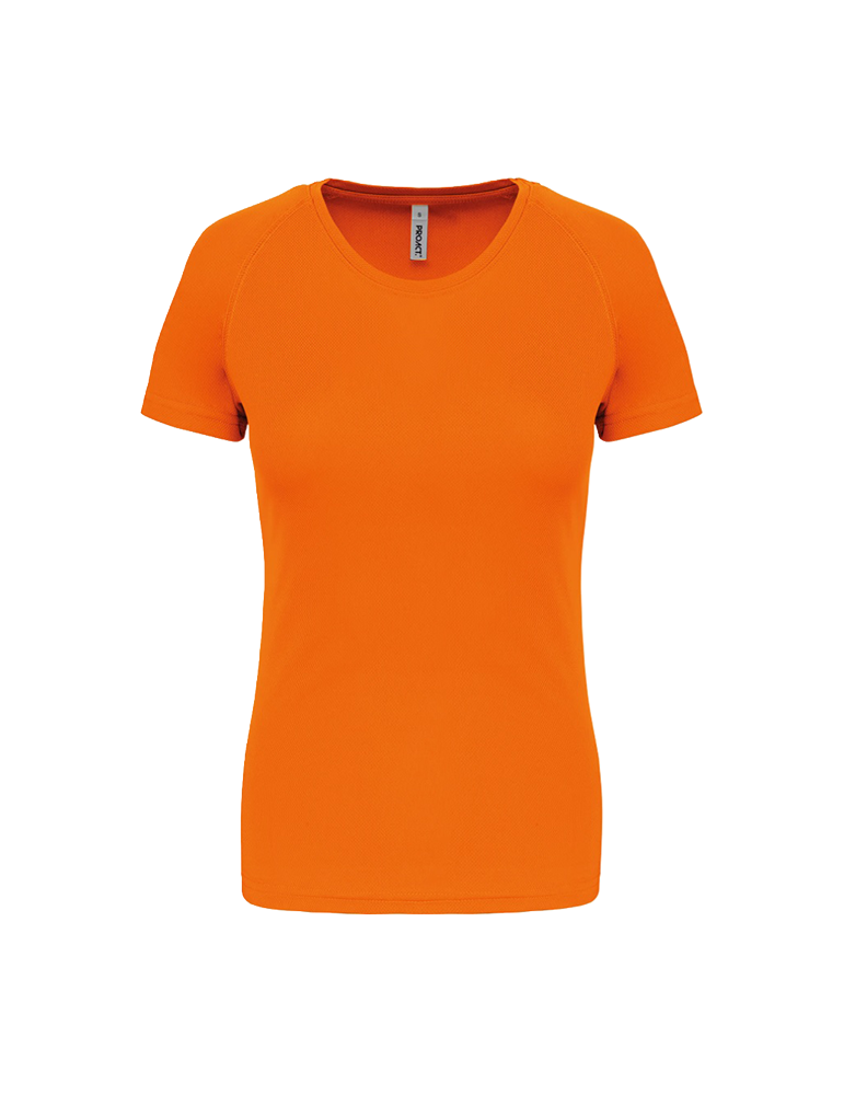 Tshirt manches courtes femme sport PA439 fluorescentorange article