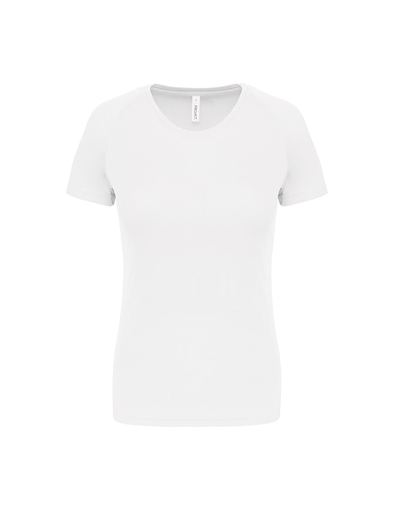 Tshirt manches courtes femme sport PA439 white article