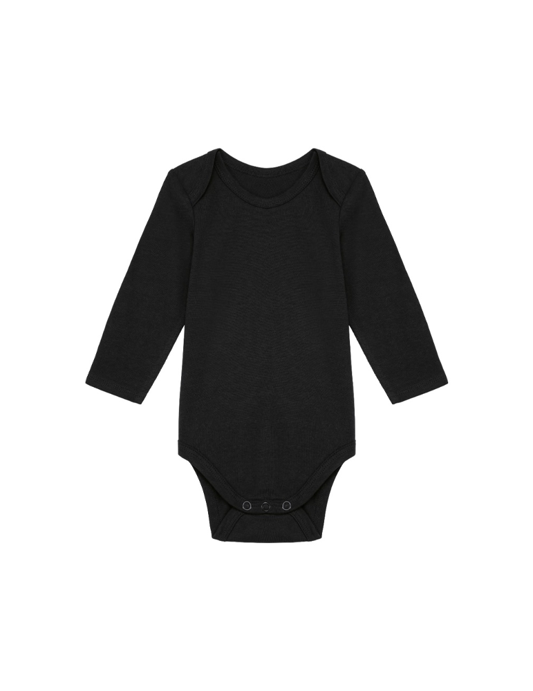 Body bébé coton K837 black article