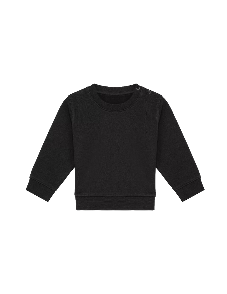 Sweat écoresponsable bébé K835 black article