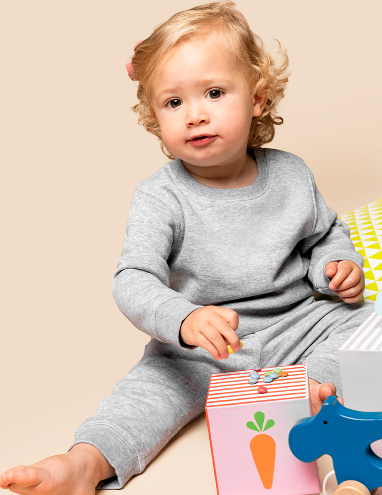 Sweat écoresponsable bébé K835