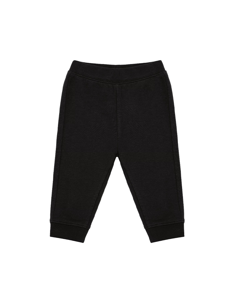 Pantalon molleton écoresponsable bébé K836 black article