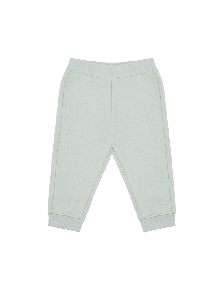 Pantalon molleton écoresponsable bébé K836 sage article