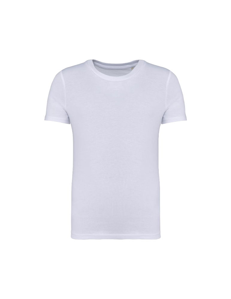 T shirt enfant coton unisexe NS307 white article