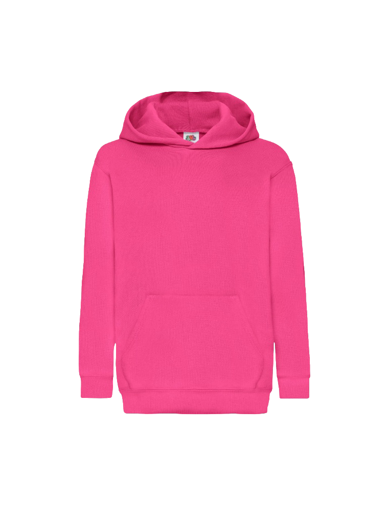 Sweat à capuche enfant sc62043 fuschia article