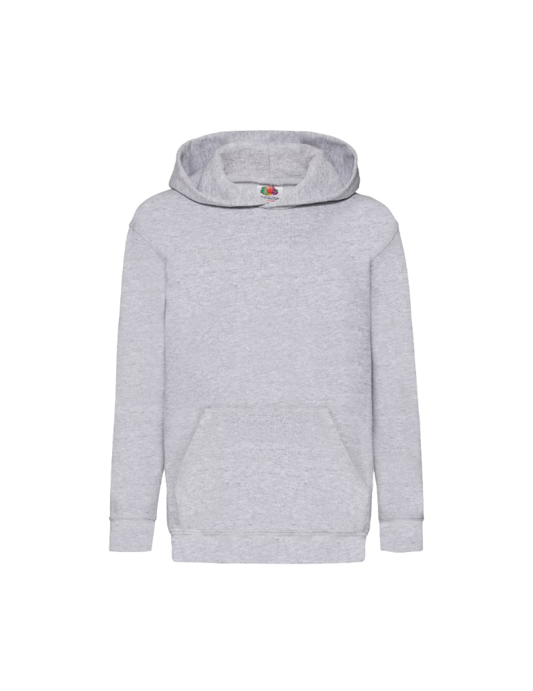 Sweat à capuche enfant sc62043 heathergrey article
