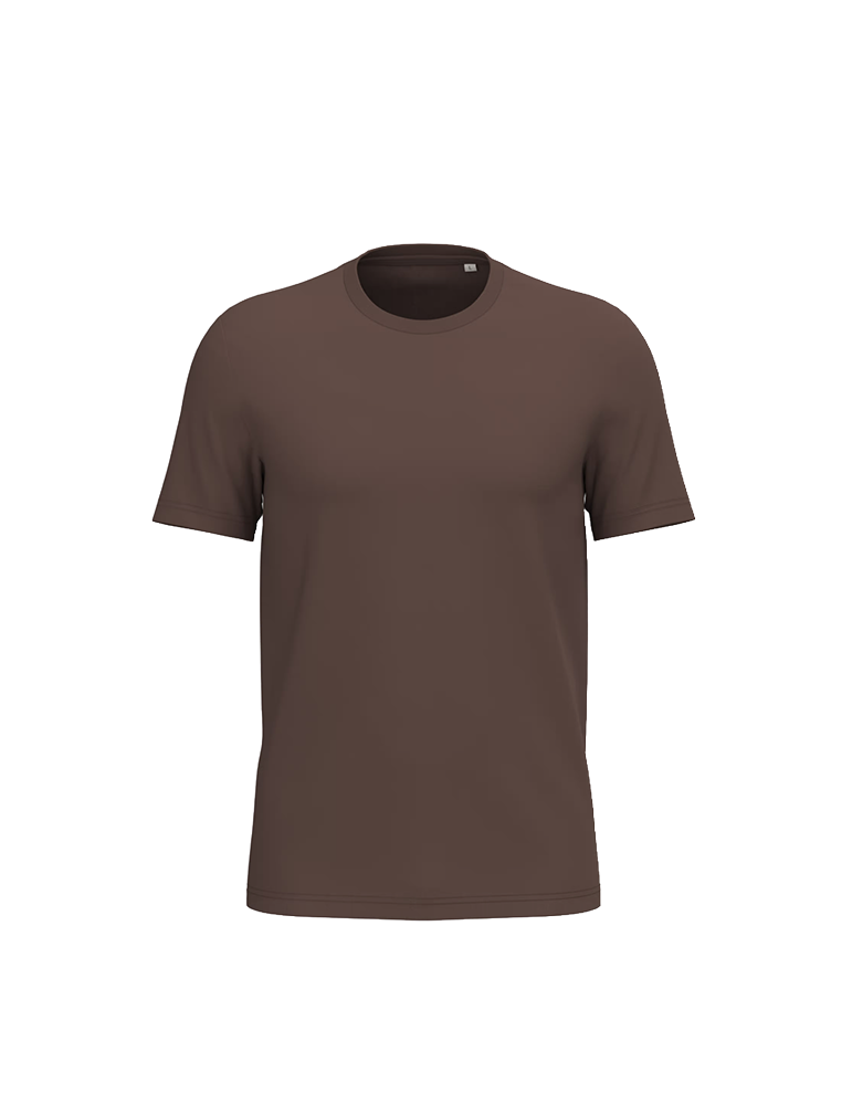 Tshirt manches courtes ns300 unisexe deepchocolate article