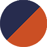 Navy Orangefluo